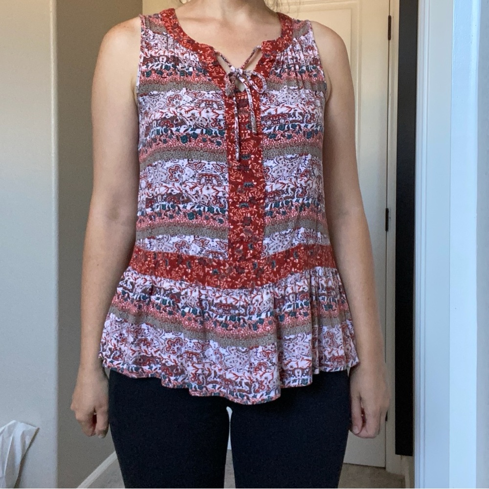 Knox Rose Peplum Top